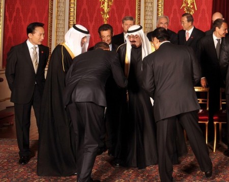 Obama Bows to Saudi Prince